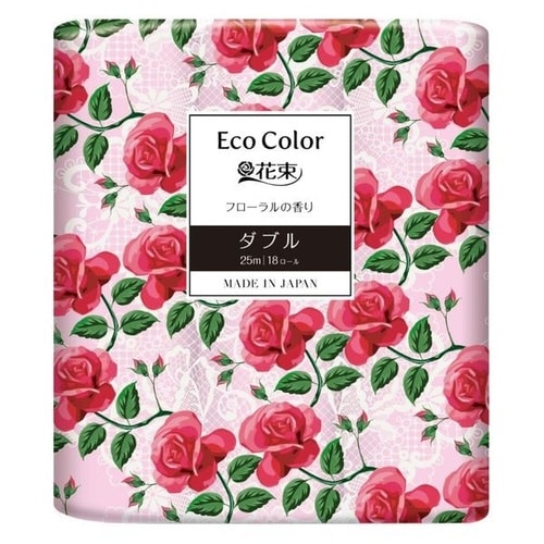 エコカラー花束トイレット18RW25m105mm幅