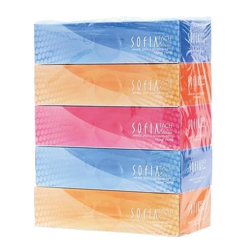 ソフィアタッチエテルノBOXティシュー150W5P