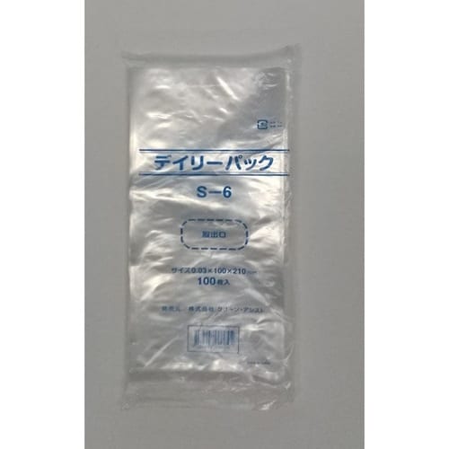 規格袋100枚100*210mm透明0.03