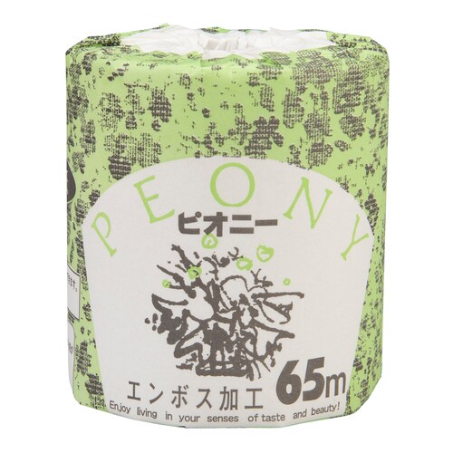 ピオニートイレットペーパー個別包装65mシングル