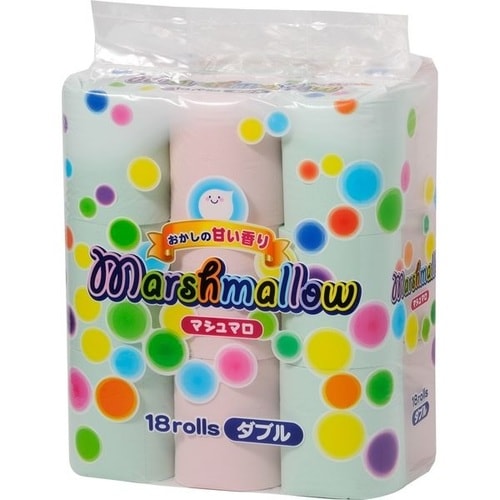 マシュマロトイレットペーパー18RW27.5m
