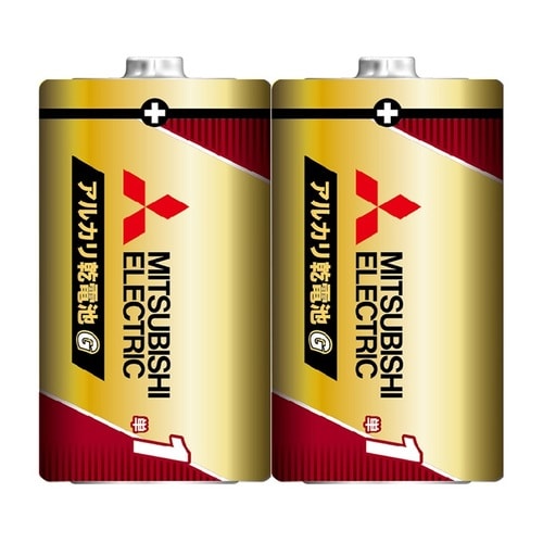 三菱アルカリGR単1/2本パックLR20GR/2S