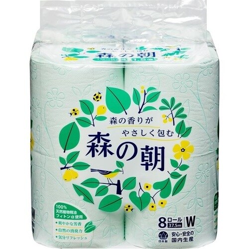 森の朝トイレットグリーン8RW37.5m114mm