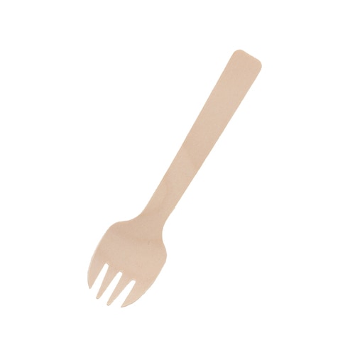 木製フォークスプーン105mmバラ100本入50束