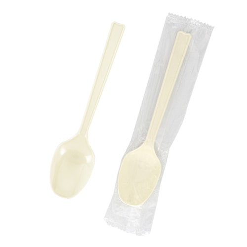 スプーンプラスチック 16cm個包100本 10束