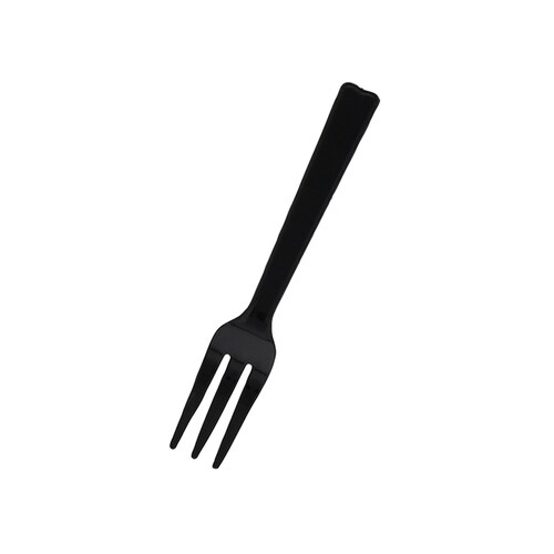 ヘイコープラフォーク 12cm 黒 バラ×20