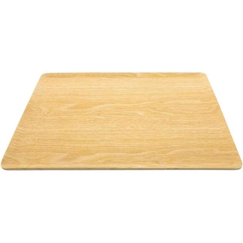 木製お盆 長方形 すべり止め加工