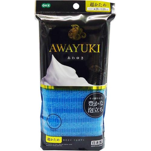 ボディタオル 超かため あわゆき 3セット