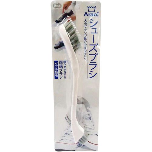 シューズ ブラシ 大小の両端ブラシ 4セット