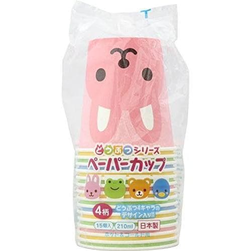 どうぶつ ペーパーカップ15P 9セット