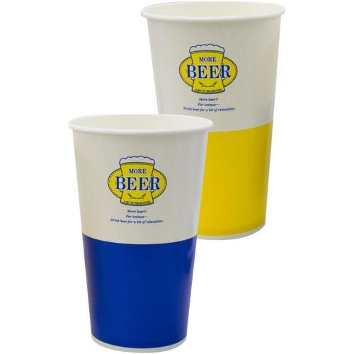 使い捨てビアーカップ(両面ラミネート)5個入×6