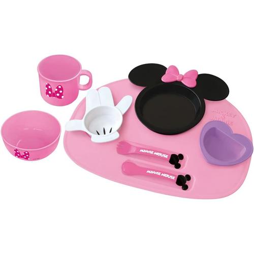 ミニーマウス アイコンベビー食器セット