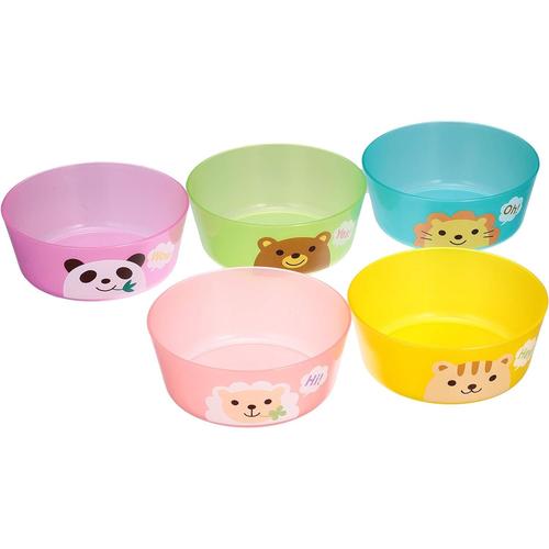 子供用食器パーティボウル アニマル 5柄入2セット
