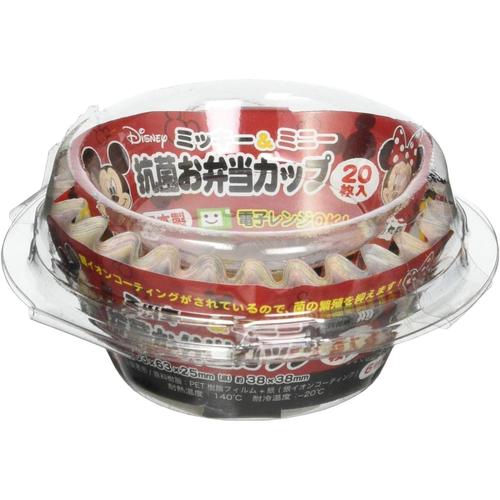 ミッキーミニーおかずカップ 20枚入 4セット