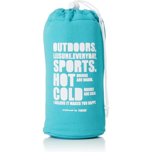 ペットボトルカバー タイポ ライトブルー 2セット