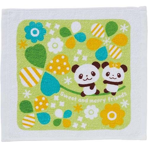 おしぼり 2枚入 るんるん パンダ 3セット