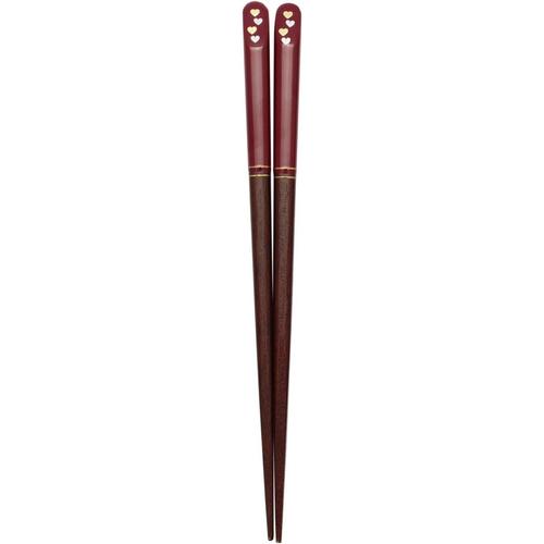 箸 金座 ハートな気分 18cm 2セット