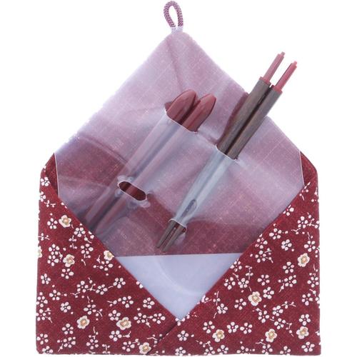 塗ふところ箸セット 小梅