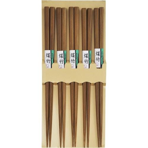 来客用箸 すす竹無地 5膳組 3セット