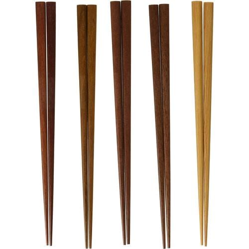 木箸プレミアム 5膳組 2セット