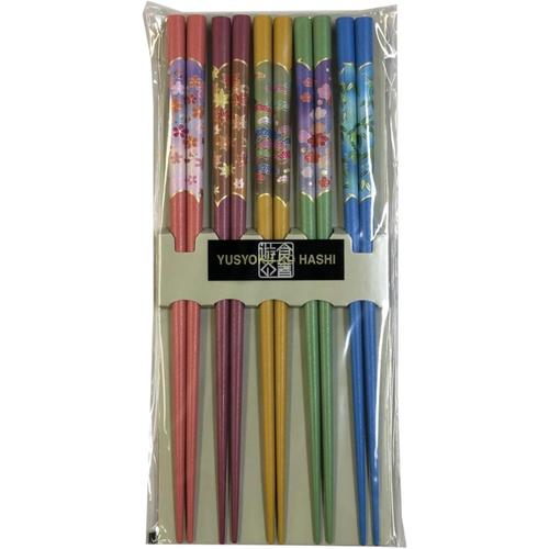 客用箸 乾漆四季暦5膳組 2セット