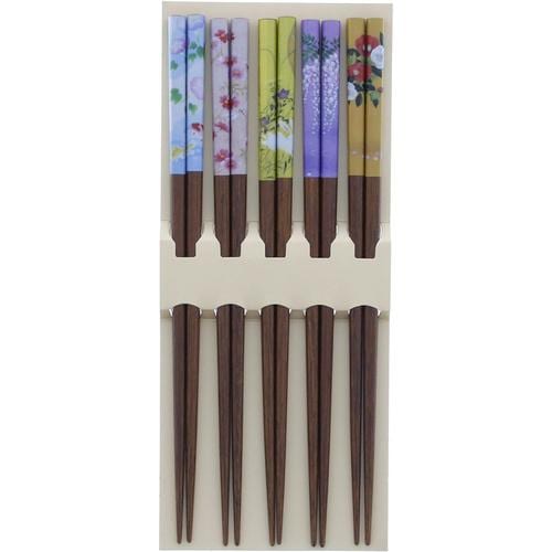 客用箸 乾漆恋花5膳組 2セット