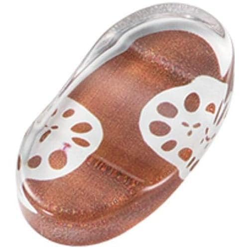 箸置 和蓮根 琥珀 4セット