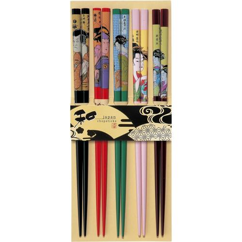 箸 浮世絵 5膳組 2セット