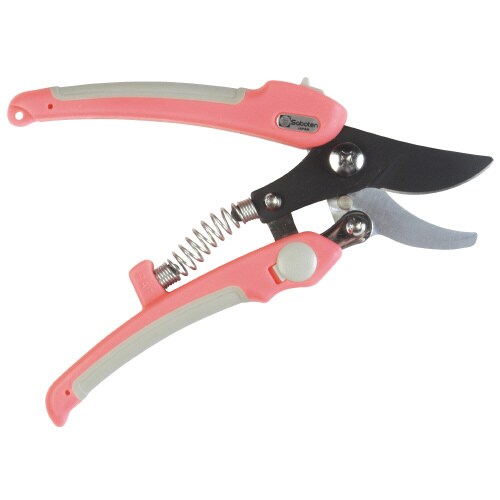 楽切フッ素剪定鋏ピンク