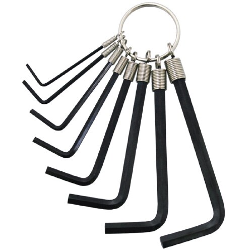 リング付六角棒レンチ8pc