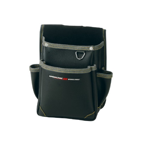 電工用腰袋2段BK