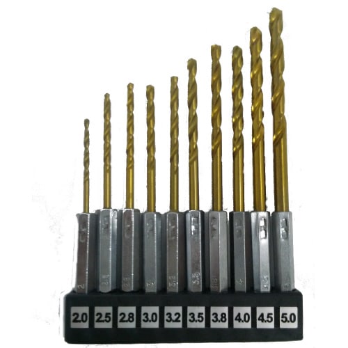 六角軸鉄工用ドリルセット