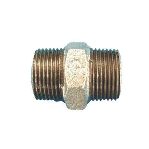 白 角ニップル_25A