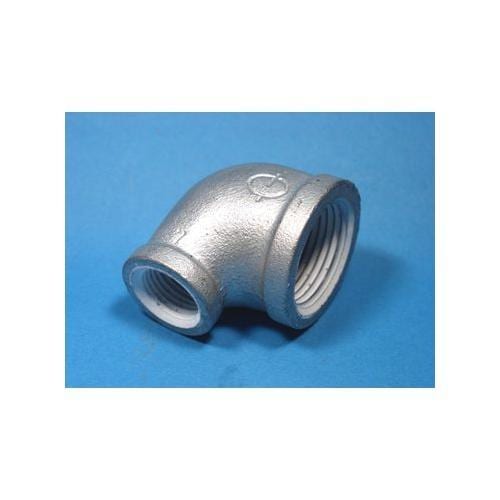 ZD 白 異径エルボ (バンド付)