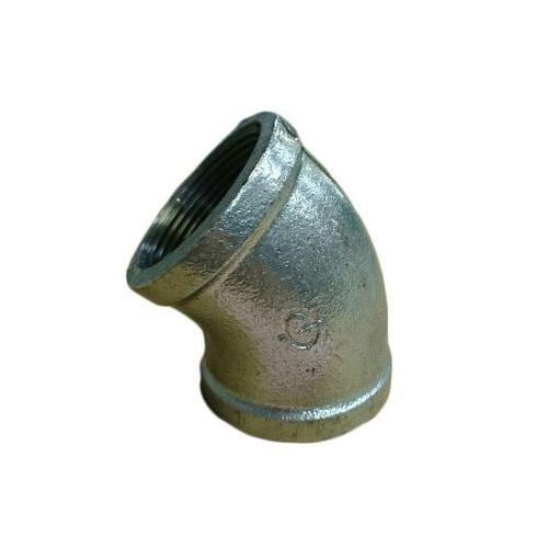 白 45°エルボ バンド付_25A