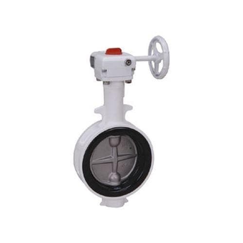 FCDナイロンライニング ギア式バタ弁【NBR】