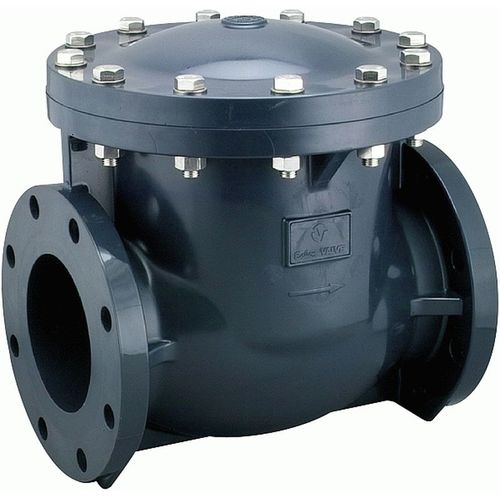 PVCスイングチャッキ弁【フランジ・EPDM】