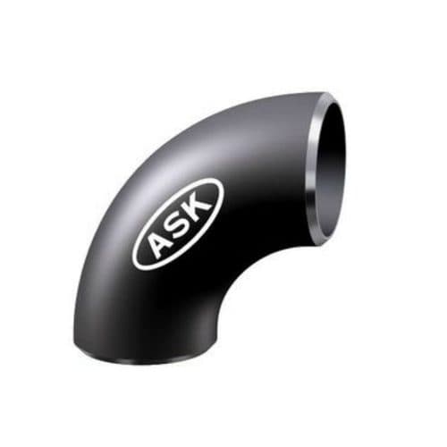 PT370 S/40 90° ロングエルボ 黒