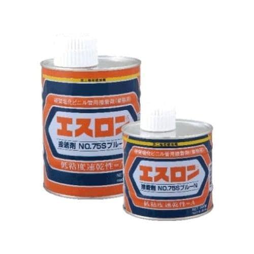 塩ビ接着剤【低粘度 PVC小口径用 青】_1KG