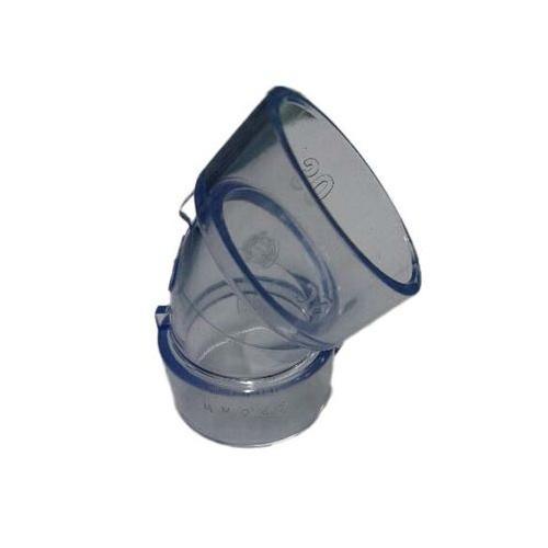 透明 DV−45°L 45°エルボ_75