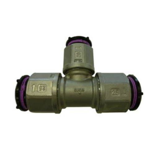 そろばん継手 径違いチーズ_30X25