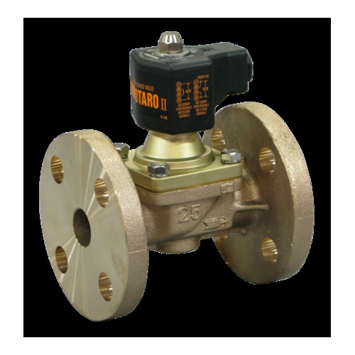 桃太郎2 青銅電磁弁【フランジ・通電開】_32A