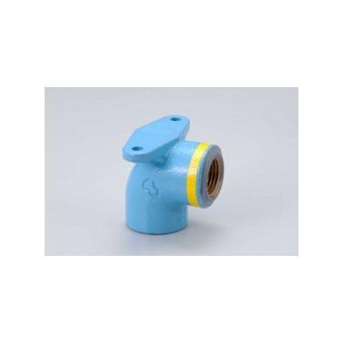 給水栓座付エルボ 防食ねじ付異種金属接続用・ZC形