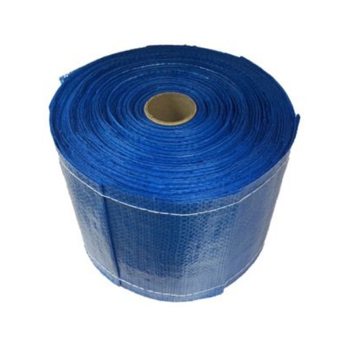 埋設標識シート 水道管用ダブル2倍折込 50m 青