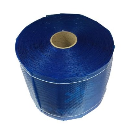 埋設標識シート 給水管用ダブル2倍折込 50m 青