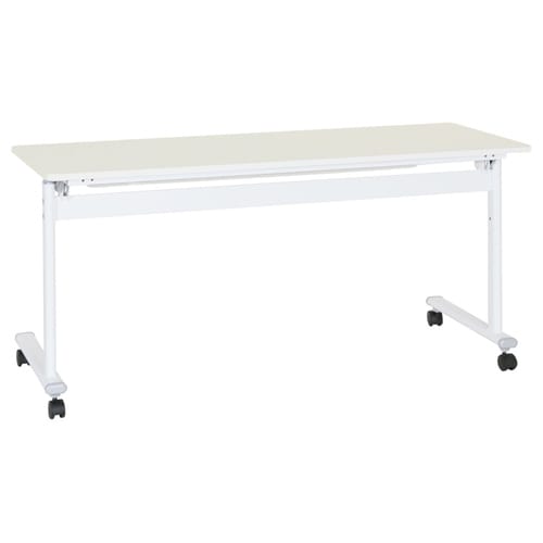 アジャストスタッキングテーブル幕板無ホワイト