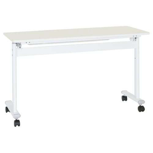 アジャストスタッキングテーブル幕板無ホワイト