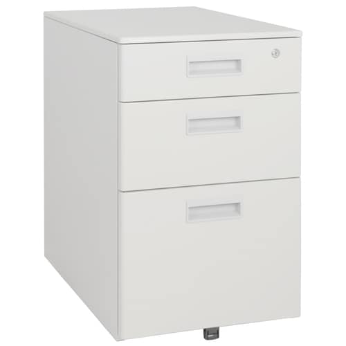 スチール3段ワゴンニューグレー