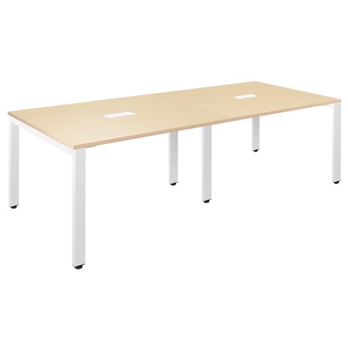 フリーアドレステーブル2400ナチュラル