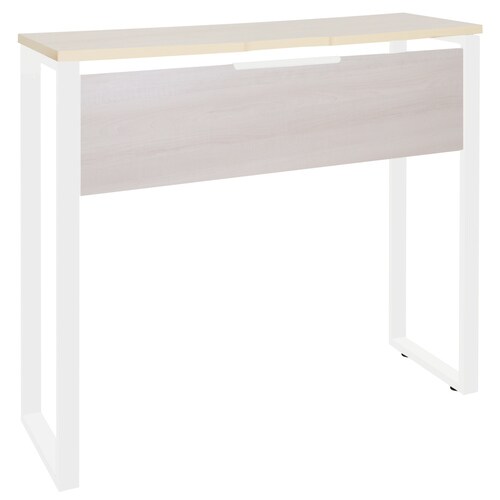 ハイデスクホワイトフレーム*ライトウッド